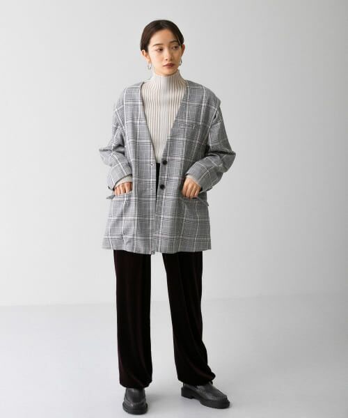 セール】 2WAYノーカラージャケット （ノーカラージャケット