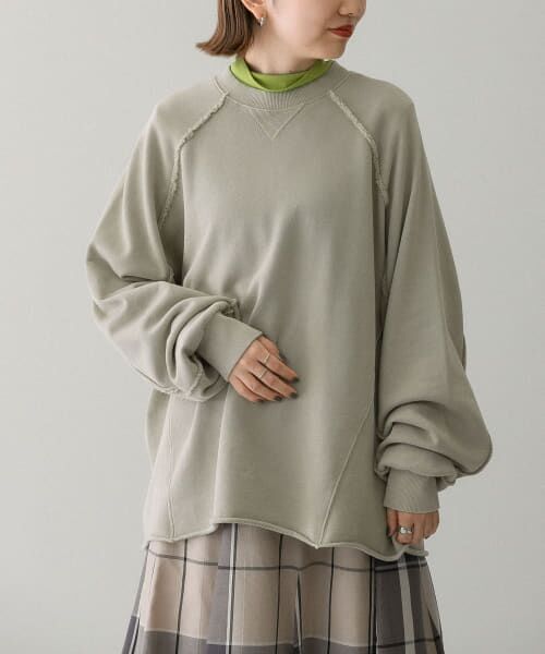 ＊＊KBF / ケービーエフ スウェット | ULTRA THERMOリメイクスウェット（GREIGE）