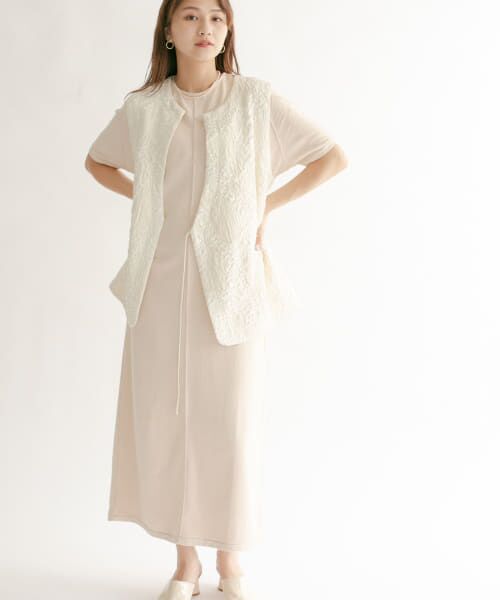 ＊＊KBF / ケービーエフ ワンピース | スエードロングワンピース（OFF）