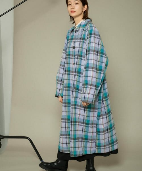 KBF リバーシブルステンカラーコート F 美品 KBF｜BACKスリットステンカラーコート | Rakuten Fashion(楽天