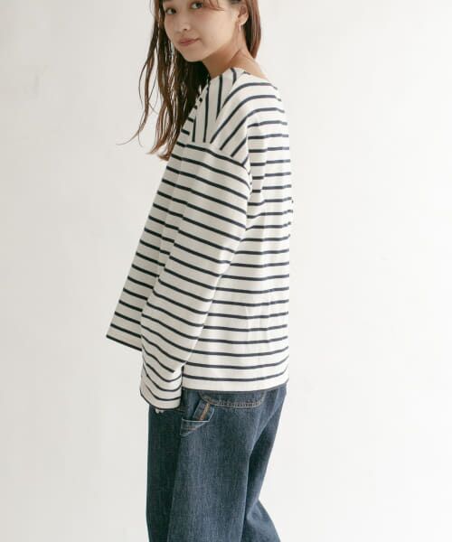 セール】 illi ボーダーバスクTシャツ （Tシャツ）｜＊＊KBF
