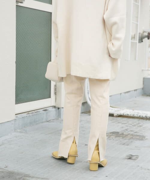 ＊＊KBF / ケービーエフ デニムパンツ | BACKスリットストレートデニム（NATURAL）