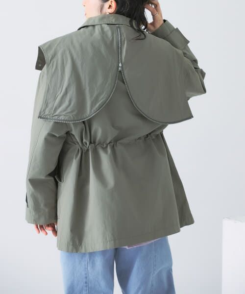 ＊＊KBF / ケービーエフ その他アウター | 3WAYフーデッドコート（KHAKI）