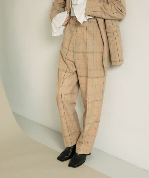 ＊＊KBF / ケービーエフ その他パンツ | ウール混ルーズパンツ（BEIGE）