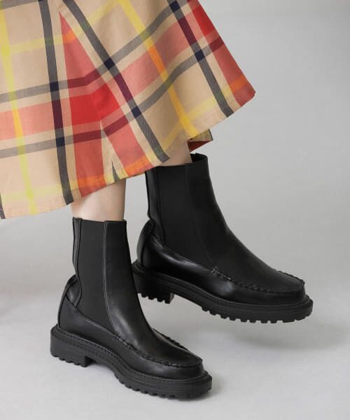 ＊＊KBF / ケービーエフ ブーツ（ショート丈） | サイドゴアブーツ（BLACK）