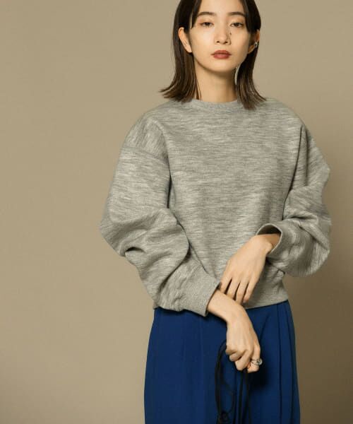 ＊＊KBF / ケービーエフ スウェット | ライトウールコンパクトスウェット（TOP GRAY）