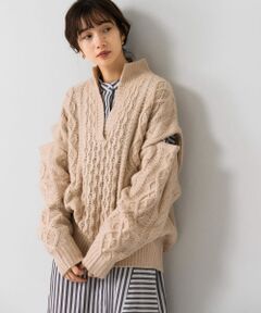 2WAYケーブルルーズニット