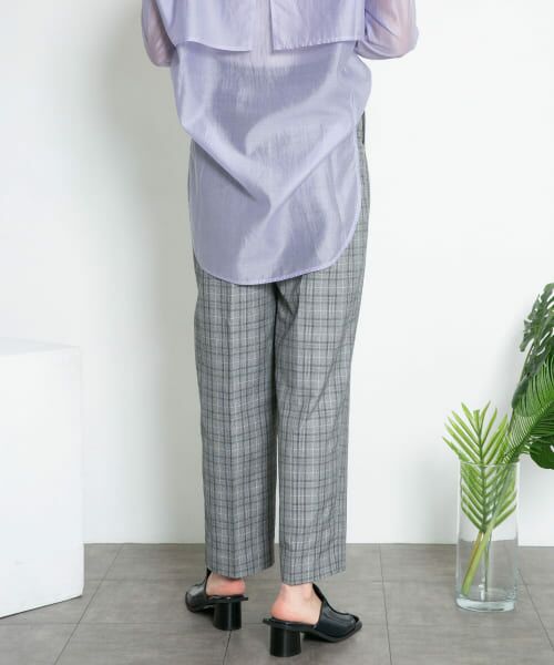 セール】 センタープレスWIDEチェックパンツ （その他パンツ