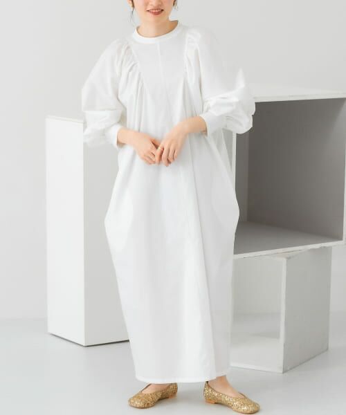 ＊＊KBF / ケービーエフ ワンピース | ギャザーボリュームワンピース（OFF）