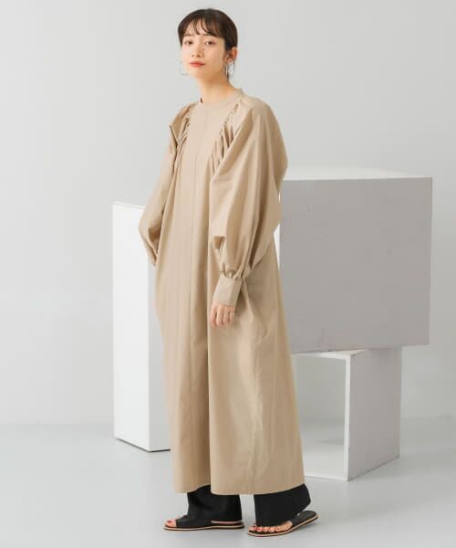 未使用★ETRE TOKYO｜定価3万 24AW ギャザーボリュームワンピース 未使用☆ETRE TOKYO｜定価3万 24AW ギャザーボリュームワンピース