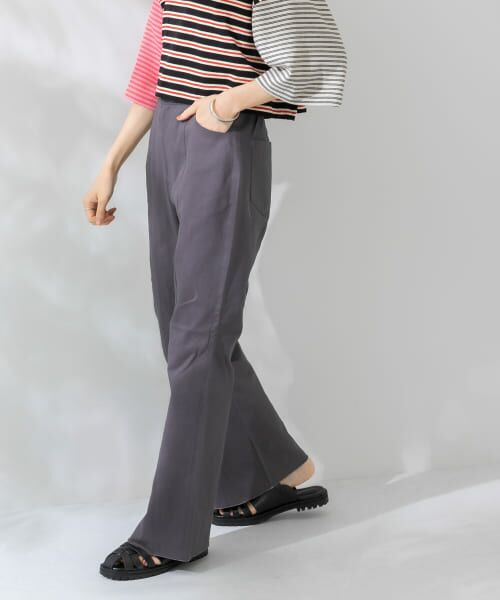 ＊＊KBF / ケービーエフ その他パンツ | カットオフフレアパンツ（CHARCOAL）