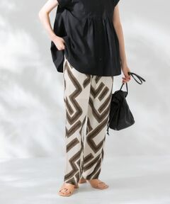 メイズパターンイージーパンツ