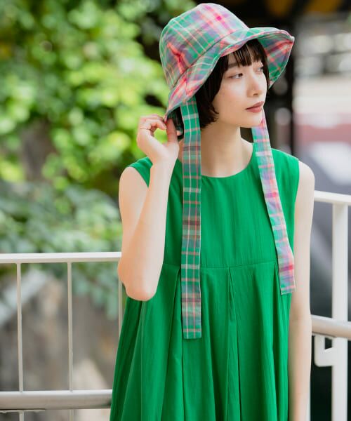 ＊＊KBF / ケービーエフ ハット | リボン付チューリップHAT（GREEN）