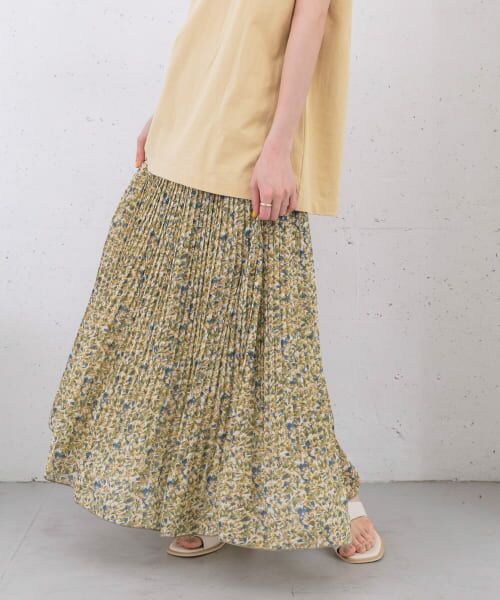 セール】 プリーツmixスカート （スカート）｜＊＊KBF / ケービーエフ