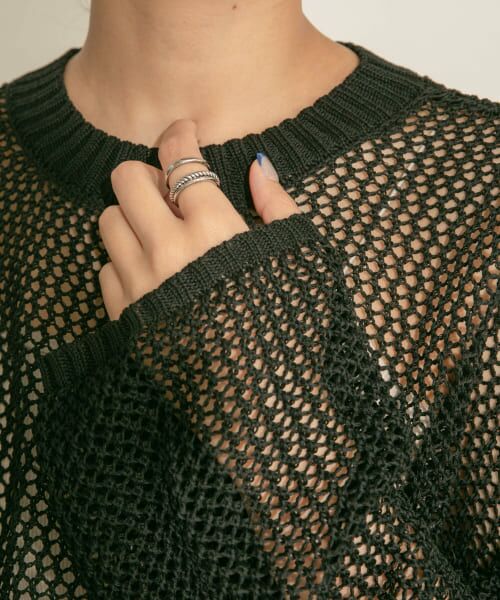 ＊＊KBF / ケービーエフ リング | ダブルラインリング（SILVER）