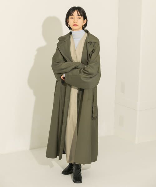 セール】 『のんさん着用』コクーンスリーブBIGトレンチコート