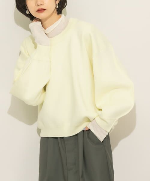 ＊＊KBF / ケービーエフ ニット・セーター | フラットパターンニット（CITRON）