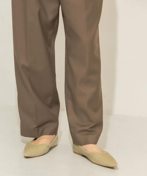 ＊＊KBF / ケービーエフ パンプス | ポインテッドトゥフェイクファーパンプス（BEIGE）