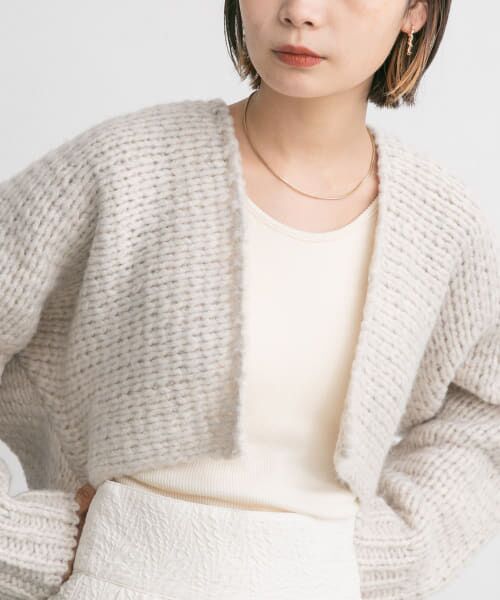 ＊＊KBF / ケービーエフ タンクトップ | BACKオープンタンクトップ（IVORY）