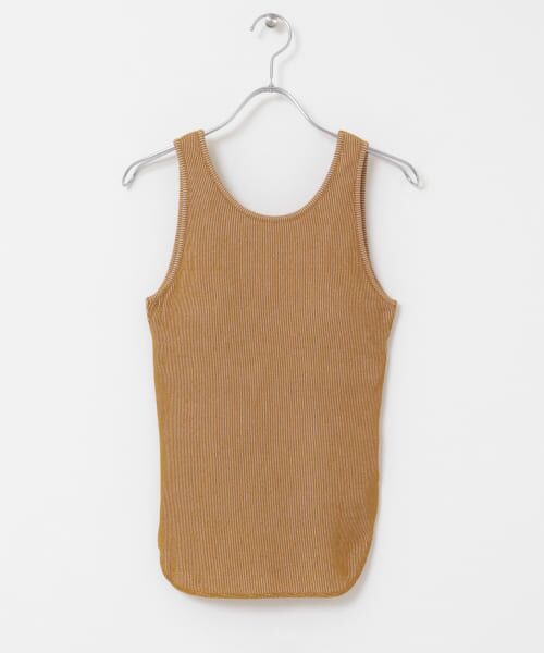 ＊＊KBF / ケービーエフ タンクトップ | BACKオープンタンクトップ（CAMEL）