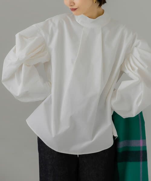 ＊＊KBF / ケービーエフ シャツ・ブラウス | エクストラスリーブブラウス（OFF）