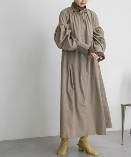 ＊＊KBF / ケービーエフ ワンピース | スリーブコンシャスワンピース（GREIGE）