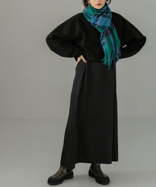 ＊＊KBF / ケービーエフ ワンピース | スエードトップスSETワンピース（BLACK）