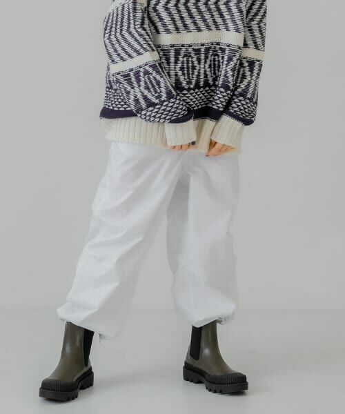 ＊＊KBF / ケービーエフ その他パンツ | コーティングワークパンツ（WHITE）
