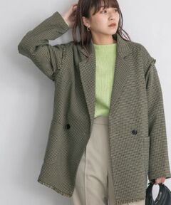 ツイード2WAYジャケット