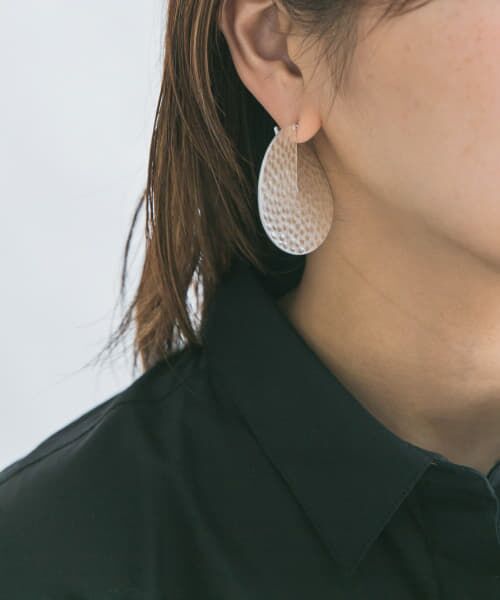 ＊＊KBF / ケービーエフ ピアス・イヤリング | ボリュームサークルメタルピアス（SILVER）