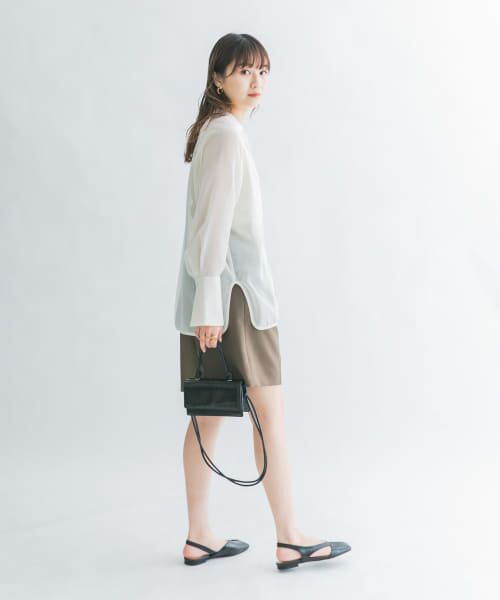 MASU シアーシャツ MASU(エムエーエスユー)のDIAMOND-CUT SHIRT REDの通販｜PALETTE