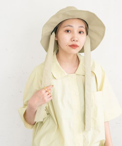 ＊＊KBF / ケービーエフ ハット | リボン付きHAT（KHAKI）