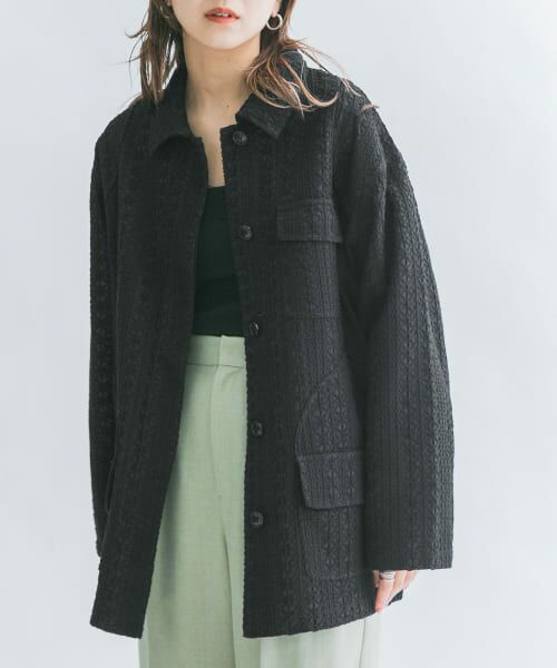 ＊＊KBF / ケービーエフ その他アウター | ボンディングレースハンティングジャケット（BLACK）