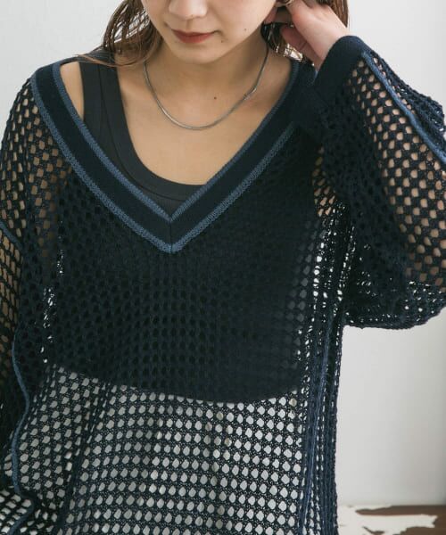 ＊＊KBF / ケービーエフ タンクトップ | illi　カップインUネックタンクトップ（CHARCOAL）