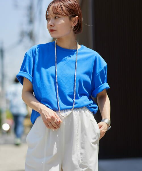 ＊＊KBF / ケービーエフ Tシャツ | 『UR TECH ひやサラクール』BASIC TEE（BLUE）