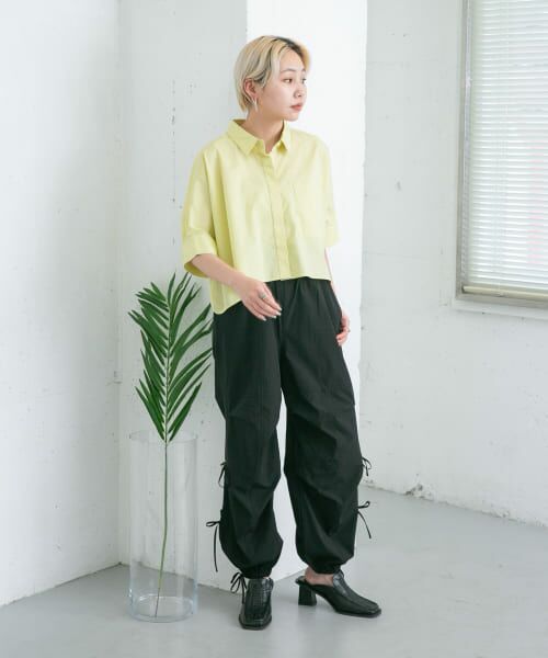 KBF サイドリボンワークパンツ セール】 サイドリボンワークパンツ （その他パンツ）｜＊＊KBF