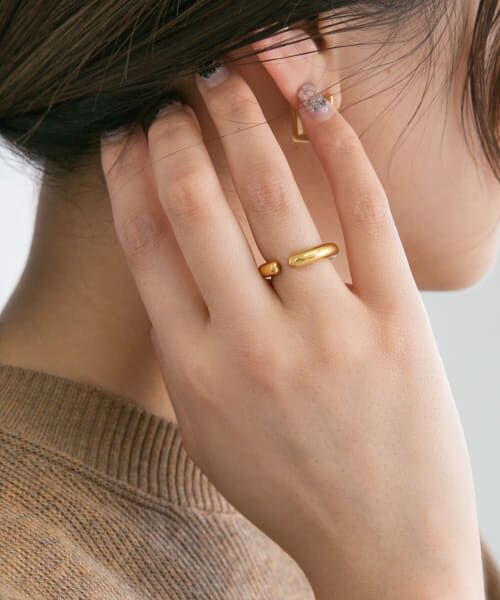 ＊＊KBF / ケービーエフ リング | 2wayラウンドリング（GOLD）