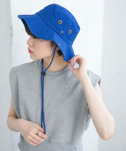 ＊＊KBF / ケービーエフ ハット | NEWHATTAN　サファリHAT（BLUE）