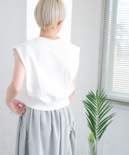 ＊＊KBF / ケービーエフ スウェット | ショルダータックコンパクトスウェット（OFF）