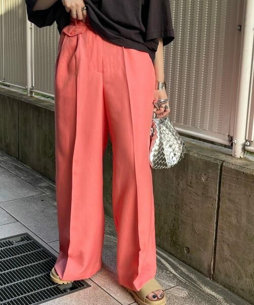 ＊＊KBF / ケービーエフ その他パンツ | フラップWIDEストレートパンツ（FLAMINGO）