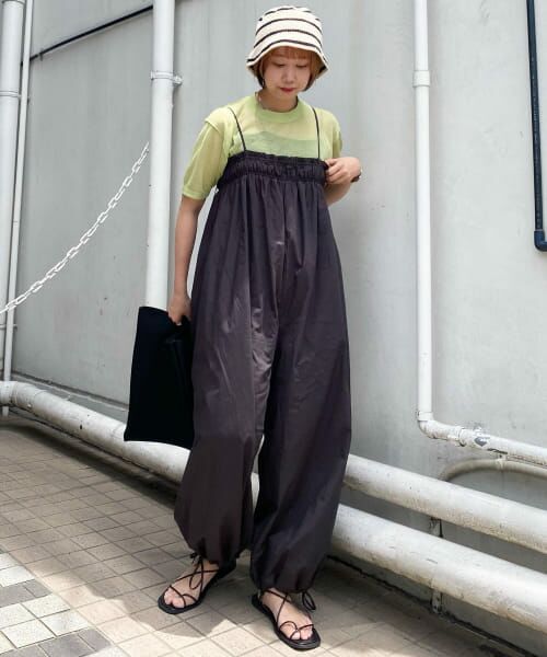 ＊＊KBF / ケービーエフ サロペット・オールインワン | バルーンサロペット（CHARCOAL）