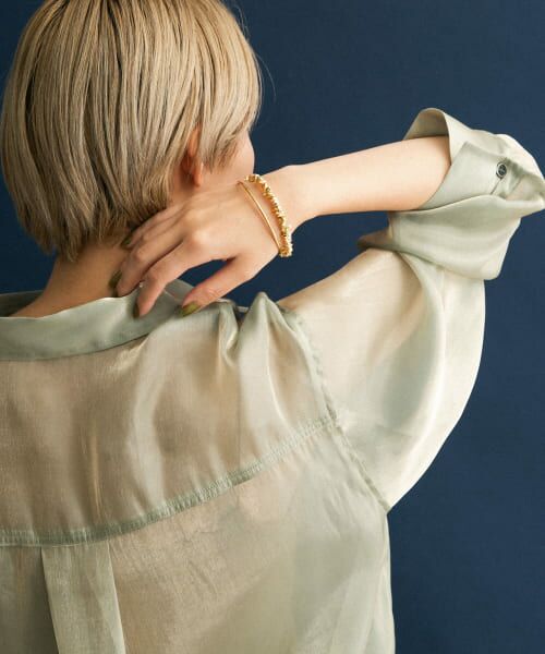 ＊＊KBF / ケービーエフ ブレスレット・バングル | メタルビーズバングル（GOLD）