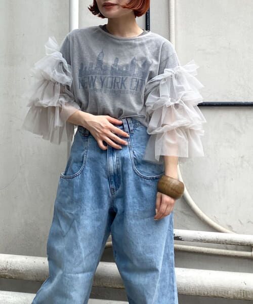 極美品 TADASHISHOJI ボリュームスリーブボレロ 定価5万2800円 バルーンスリーブボレロ(ブルゾン)｜TO BE CHIC(トゥー ビー