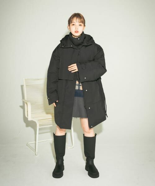 KBF ベストSETミドル丈中綿ジャケット