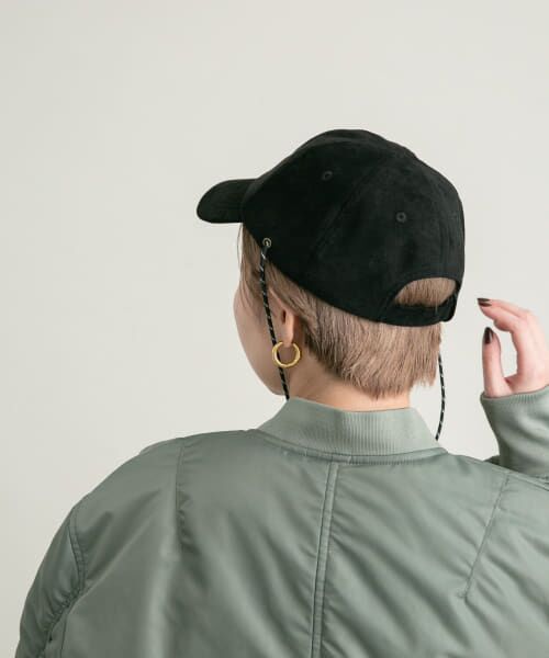＊＊KBF / ケービーエフ キャップ | ドロストスエードCAP（BLACK）