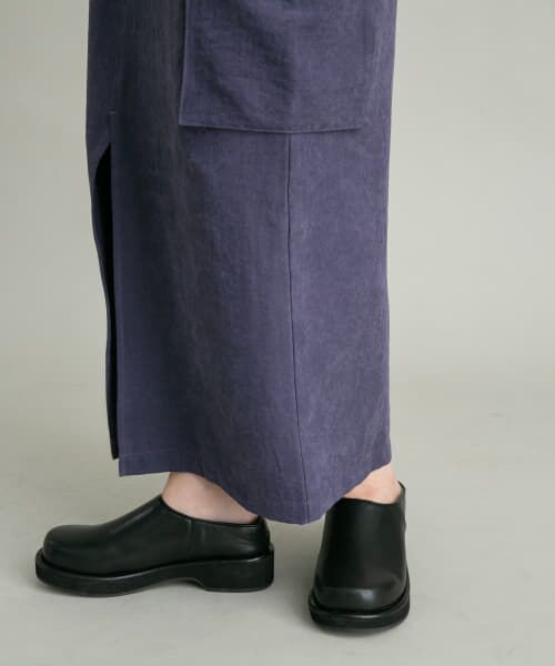 ＊＊KBF / ケービーエフ フラットシューズ | ラウンドトゥスライドローファー（BLACK）