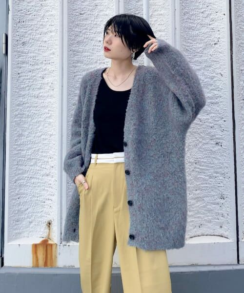 新品未使用タグ付き　シャギーBIGカーディガン shaggy big cardigan – BUNNY APARTMENT
