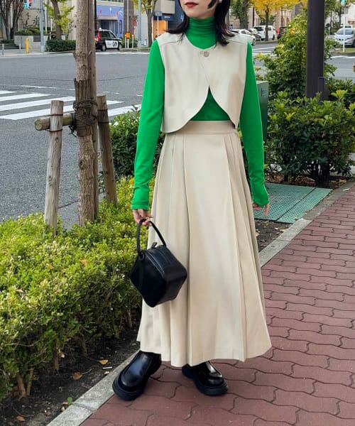 セール】 BACKオープンセパレートワンピース （ワンピース）｜＊＊KBF