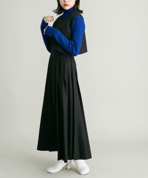 【KBF】ワンピース セール】 ドット×フラワー2wayシフォンワンピース （ワンピース