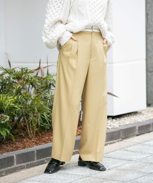 ＊＊KBF / ケービーエフ その他パンツ | マーベルトデザインパンツ（CAMEL）